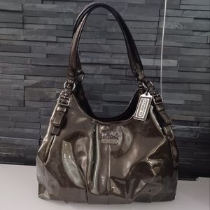 Authentic Coach vervis leather shoulder bag